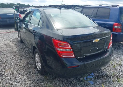 2017 Chevrolet Sonic Lt Auto z USA, uszkodzony, nr VIN 1G1JD5SHXH4130857